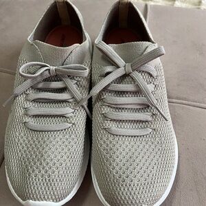 Skechers Beige Knit Sneakers